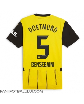 Borussia Dortmund Ramy Bensebaini #5 Tricou Fotbal Replică 2024-25 Barbati Acasa